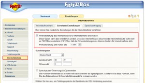 AVM Fritz.Box als Firewall Router 