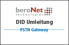 Beronet DID Umleitung