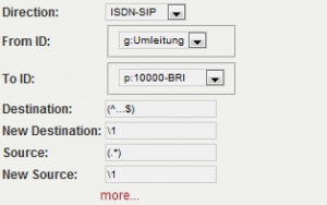ISDntoSIP BeroNet bero*fix MSN/DID