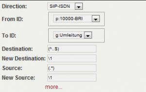 SIPtoISDN BeroNet bero*fix MSN/DID