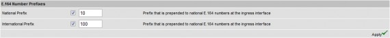 Redial Patton Inter-/Nationale Prefix und Rückruf