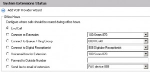 exchangedefaultroute Exchange/Outlook "PlayOnPhone" Funktion