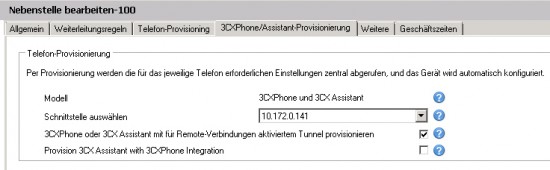 Konfiguration des 3CX Phone für Windows