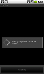 Waiting Konfiguration des 3CX Phone für Android