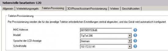 3cxprovtiptel Tiptel für 3CX provisionieren