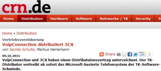 CRn 3CX VoIPConnection