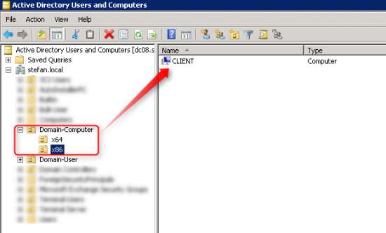 AD-Computer-Sort Active Directory Deployment