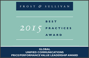 Best Practices Award from Frost & Sullivan