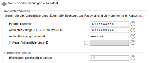 Vodafone VoIP Provider 3CX