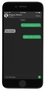 Optimierte Chat-Funktion - iOS