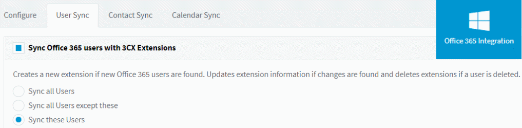 Synchronisieren Sie Office 365 Anwender mit Ihrer 3CX-Telefonanlage