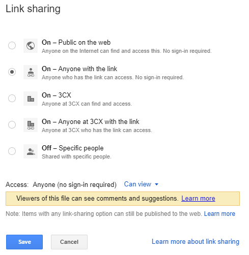 Hochladen der Telefonanlagensicherung zu Google Drive