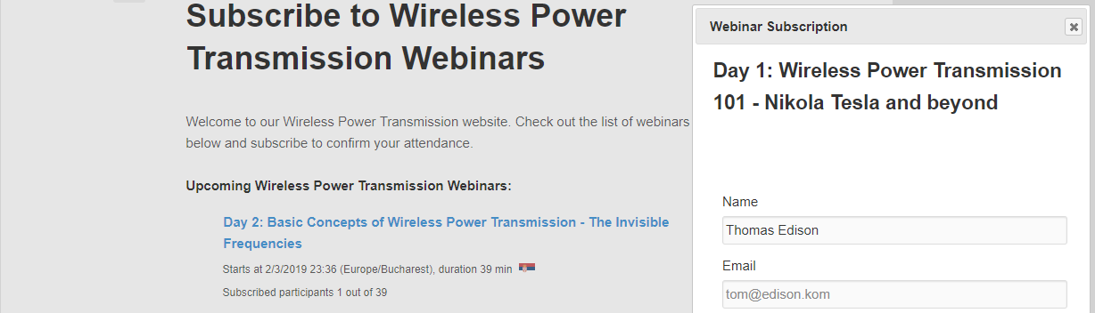 Webinare lassen sich per 3CX Webclient planen und per WordPress Plugin direkt auf der Website listen