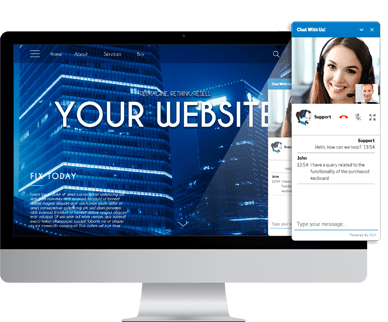 Mit 3CX Live Chat & Talk gewinnen Sie Ihre Website-Besucher als neue Kunden