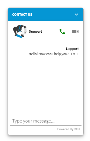 Personalisieren Sie Ihren Website Live mit dem 3CX Chat & Talk Plugin