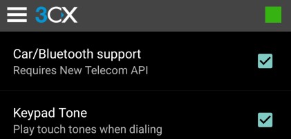 Optimierte Unterstützung von Bluetooth-Headsets mit der neuesten 3CX-App für Android