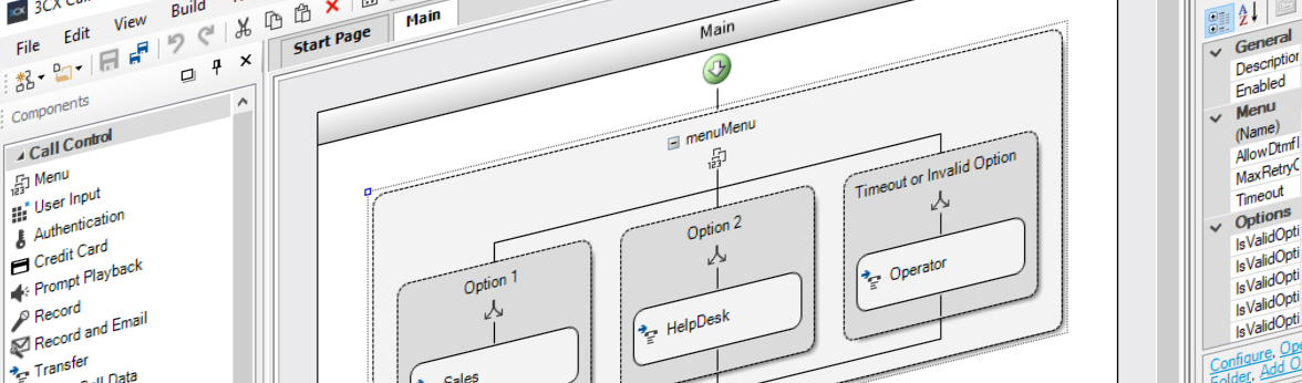 3CX Call Flow Designer mit neuer Benutzeroberfläche & Expression Editor
