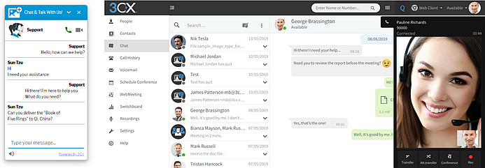 3Cx V165 Update 2 individualisiert Ihren Website Chat