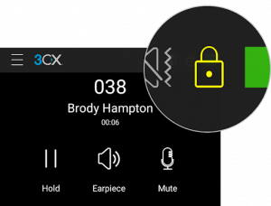 Die 3CX Android App sichert Ihre Anrufe standardgemäß