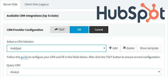CRM-Integration für HubSpot in 3CX V16 Update 3 