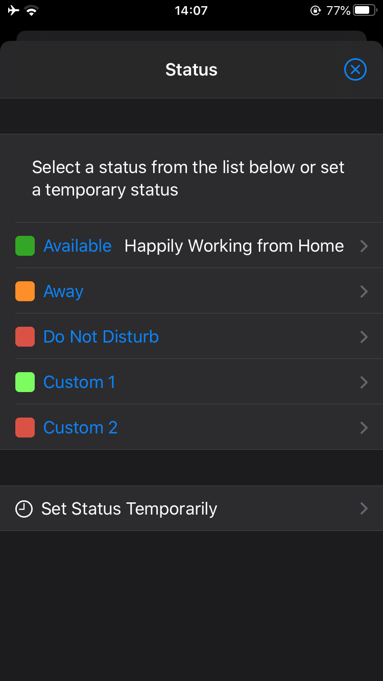 Verbesserte Benutzeroerfläche der neuesten 3CX App für iOS für bequemes Arbeiten aus dem Home Office