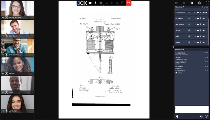neues UI-Layout der WebMeeting-Update