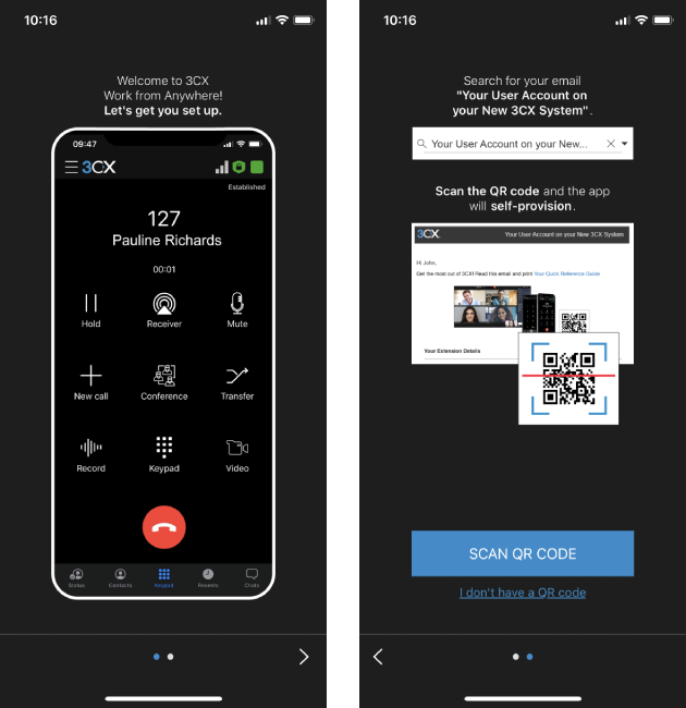 iOS Start-Assistent