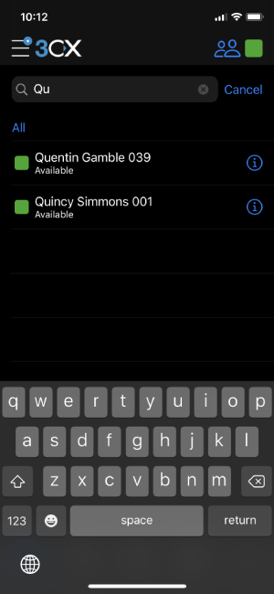 iOS Status