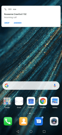 Android eingehende Anrufe