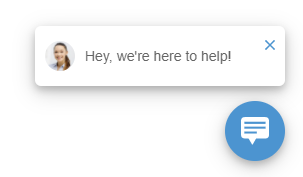 anpassbarer Begrüßungstext für Website-Chatbox