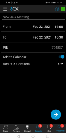 Fügen Sie Konferenzen direkt Ihrem Kalender hinzu mit der neuen Android-Beta