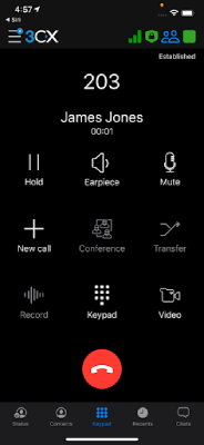Namens-basierter Anruf via Siri & 3CX