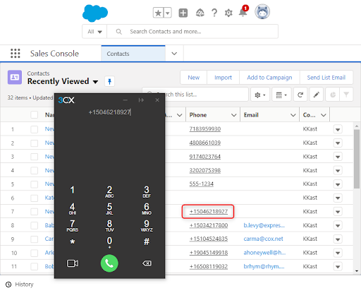 Click-to-Call CRM Click-to-Call aus jedem beliebigen CRM mit der neuen 3CX Browser-Erweiterung