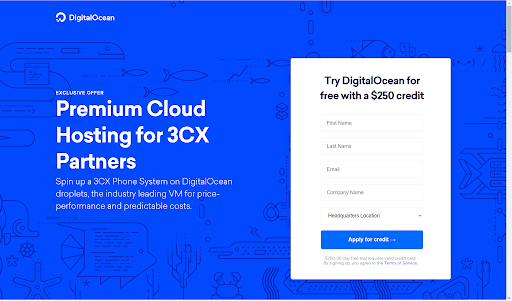 DigitalOcean - 250 Dollar Guthaben