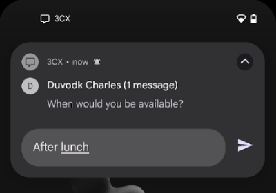 Android – schnelles Antworten Chats schnell Beantworten via Android App