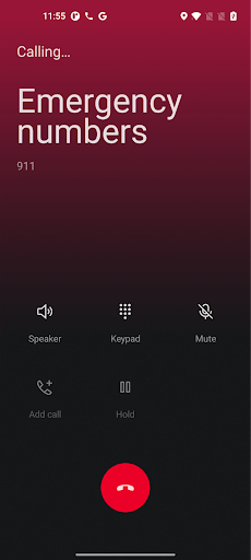 Notruf-Wahl via Android 