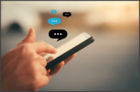 iOS App mit Schnellantwort für Chat