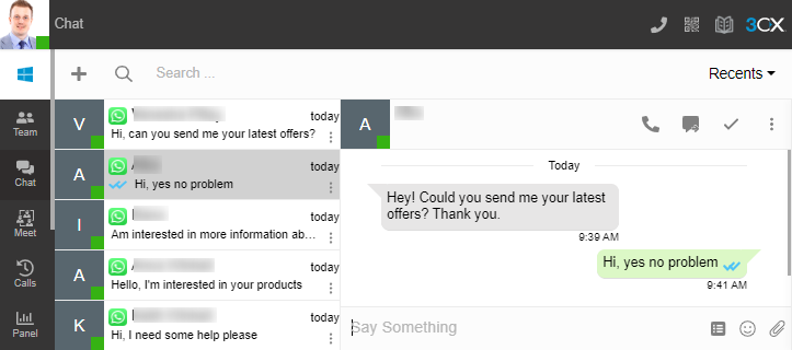 whatsapp-integration Integrieren Sie nun auch WhatsApp und beantworten Sie Chats via 3CX