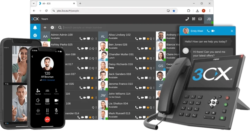 3CX Multi Tenant Plattform
