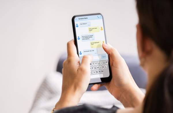 Klassische Geschäfts-SMS